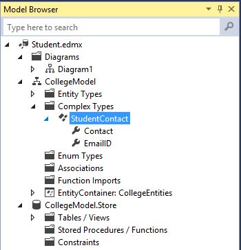 Complex Property in Model Browser